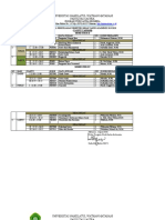 Jadwal Semester Genap 2020 Unw Mataram