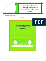 3° Ficha Día 1 Leemos y Conocemos La Importancia de Las Áreas Verdes