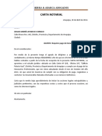 Carta Notarial Edgar Aparicio