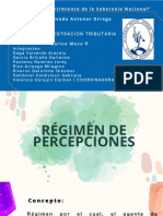 Grupo 05 - Régimen Percepciones