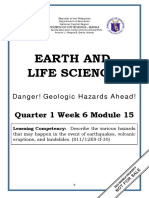 Mod15 - Earth and Life Science (Geologic Processes and Hazards)