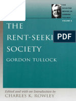The Rent-Seeking Society (V. 5) by Gordon Tullock