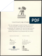 Armed Forces Covenant UGLE