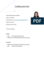 CV Viviana Sánchez