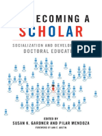 Susan K. Gardner, Pilar Mendoza, Ann E. Austin - On Becoming a Scholar_ Socialization and Development in Doctoral Education-Stylus Publishing (2010)