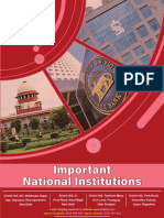 Important National Institutions (Final)