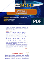 Divisibilidad Clases de Aritmeta Cap. 6