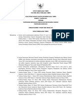 Perubahan Anggaran Pendapatan Dan Belanja Daerah 2021