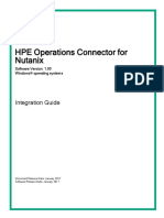Ops Connector For Nutanix Integration Guide