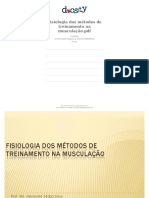Docsity Fisiologia Dos Metodos de Treinamento Na Musculacao PDF