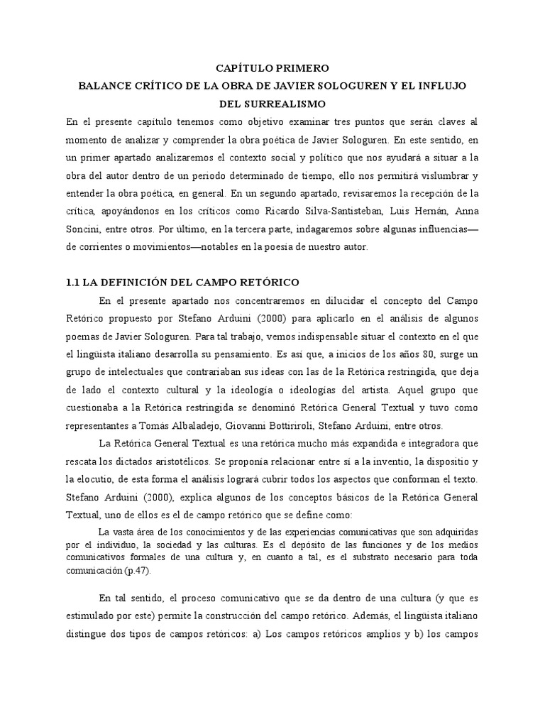 RET RICA TRABAJO FINAL PDF Poes a Ret rica