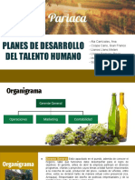 Planes de Desarrollo de Talento Humano