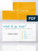 Parts of Speech Part 1