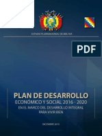 Documento PDES 2016-2020