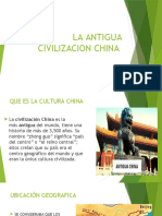 LA ANTIGUA CIVILIZACION CHINA. (D Wilmer Javier Diaz Feliz)