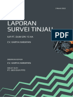 Laporan Survei Tinjau IUP Tika Wali Mandiri (Kurang Lampiran)