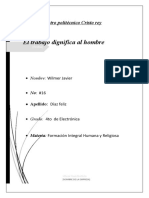 Politécnico Cristo Rey El Trabajo (D Wilmer Javier Diaz Feliz)