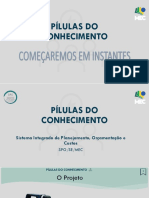 Projeto Pílulas Do Conhecimento Pilulas - Apresentação de Slides. Gestão Orçamentária e Portaria de PI 07 - 03 - 2022.