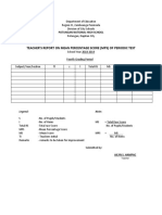 Teacher'S Report On Mean Percentage Score (MPS) of Periodic Test