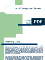 OB - Groups and Teams