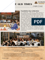The GLB Times: Foundation Day Celebration