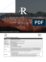 Silabus R & Manipulasi Data Spasial