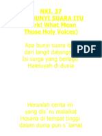 NKI. 37 Apa Bunyi Suara Itu (Hark! What Mean Those Holy Voices)