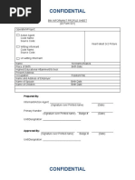 BIN Informant Profile Sheet