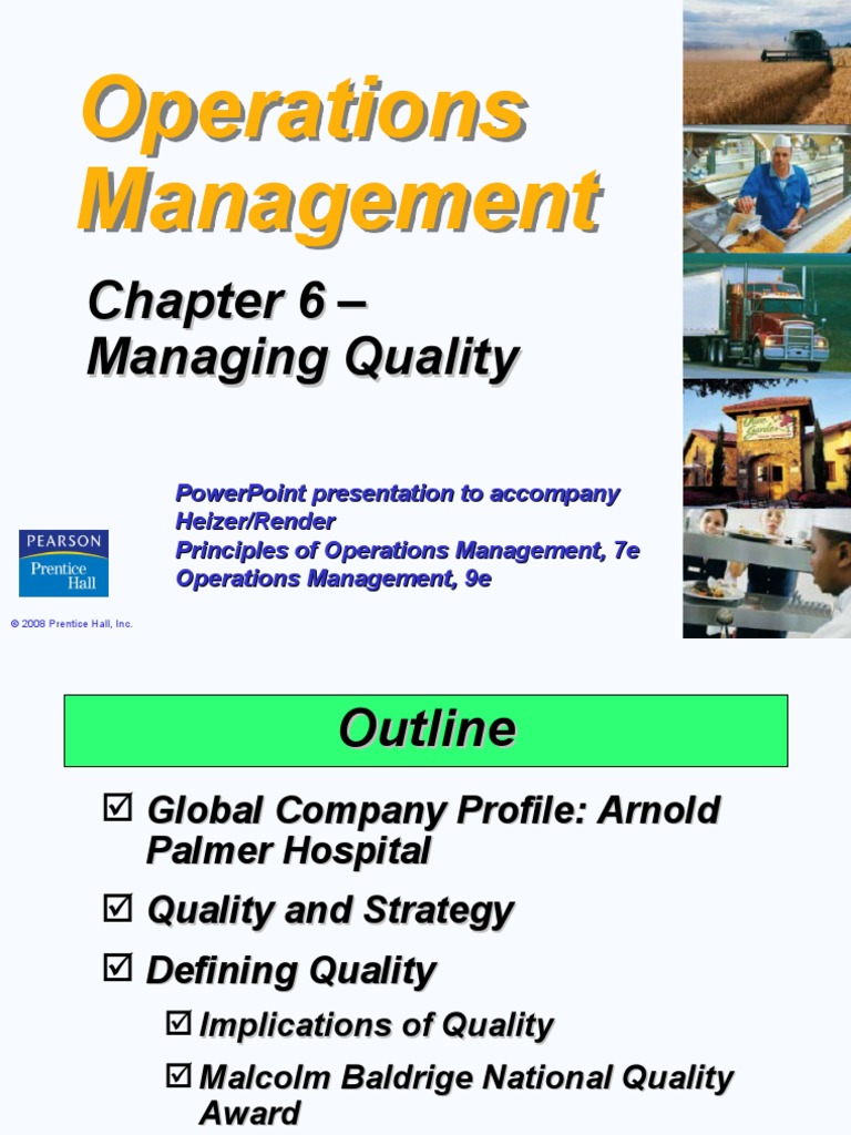 Managing Quality | PDF | Six Sigma | Lean Manufacturing