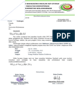 Surat Undangan Ketua Bem