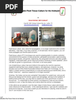 Download Affordable Plant Tissue Culture for the Hobbyist by Raymond Katabazi SN61794351 doc pdf