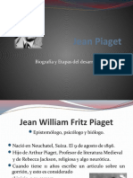 Jean Piaget y sus etapas del desarrollo cognitivo