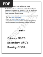 Download Offshore Banking Ppt by Rahul More SN61794554 doc pdf