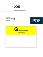 Medicamento genérico - Lei 9.878/99