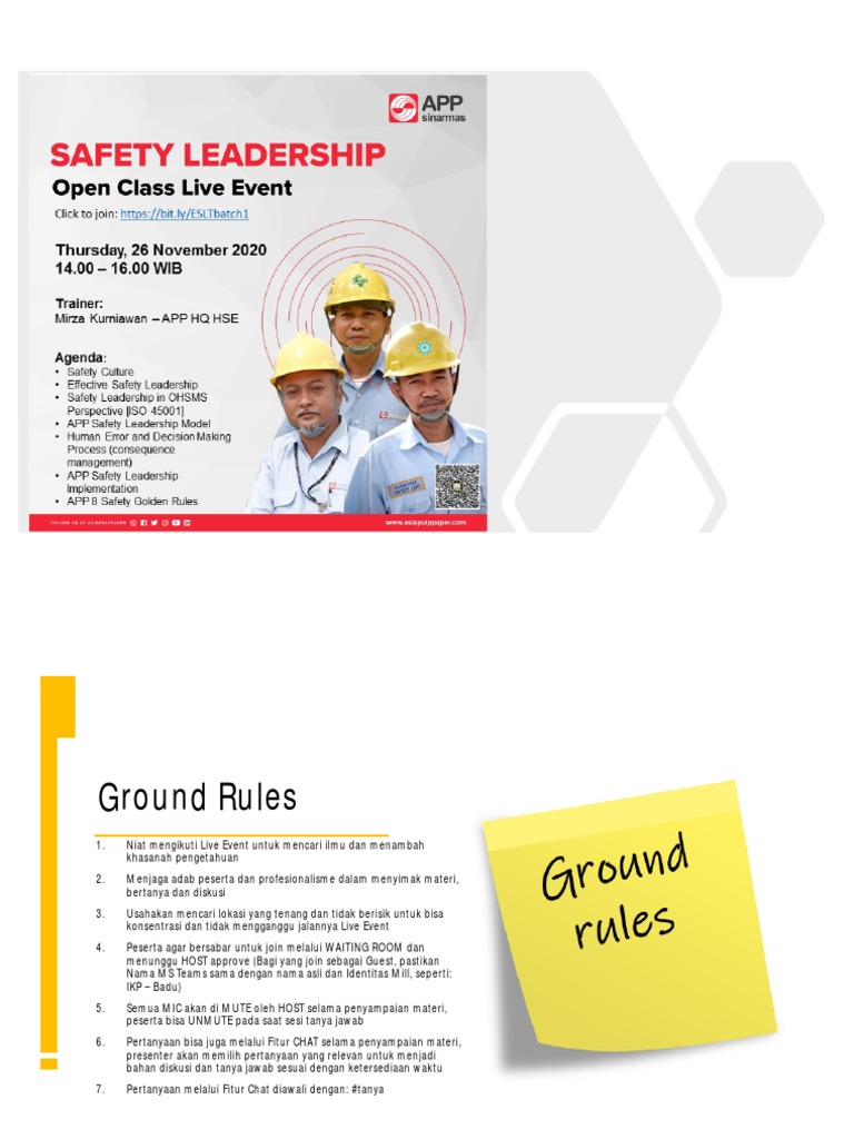 Effective Safety Leadership PDF Leadership Occupational Safety