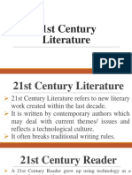 21st Century Literature Genres