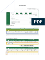 Introducción a Microsoft Excel: interfaz, entorno, fórmulas y tipos de datos