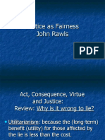 Justice As Fairness