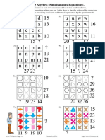 Puzzling Algebra (Sim Eqns)