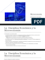 La microeconomía y los principios del análisis económico