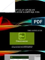 Pengenalan Aplikasi Dreamweaver Xampp SQL YoG