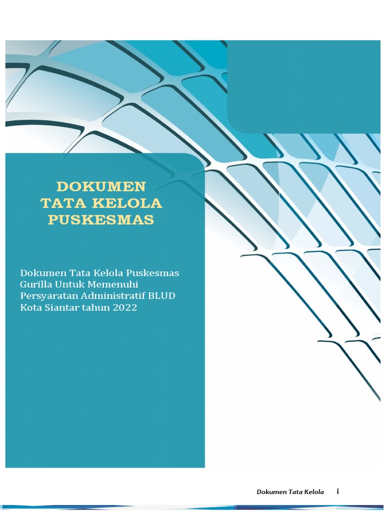 Tata Kelola Puskesmas BLUD 2022 | PDF | Bisnis | Pengelolaan Keuangan ...