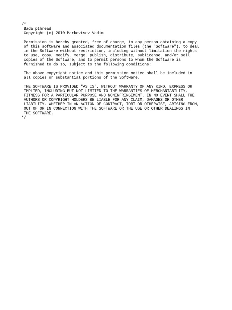 License bada pthread pdf
