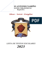 Lista de Textos 2023