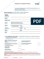 FMLF-TNI-082 Rev 10 Questionnaire in Preparation For Certification