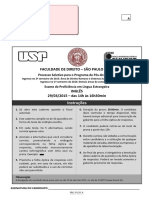 USP Prova Proficiencia