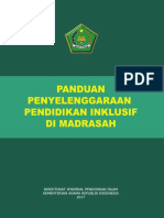 Buku Panduan Inklusif Kemenag