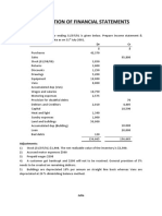 Prepare Financial Statements