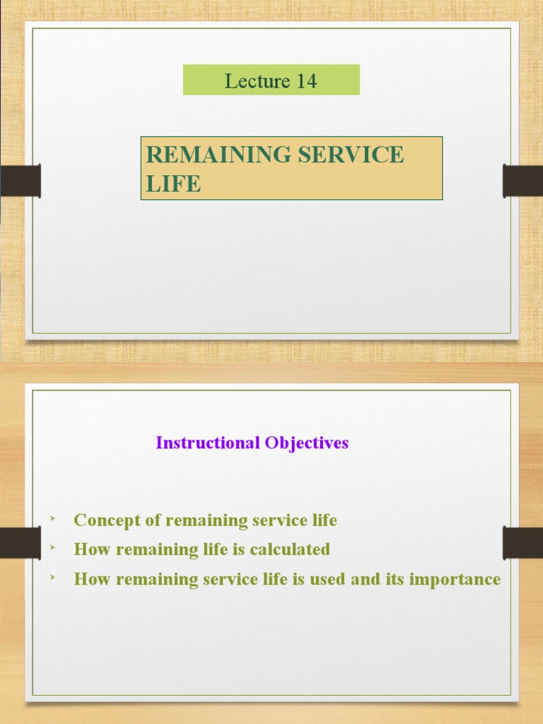 PPT 6 PmsRemaining Service Life PDF