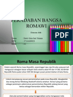 Peradaban Bangsa Romawi